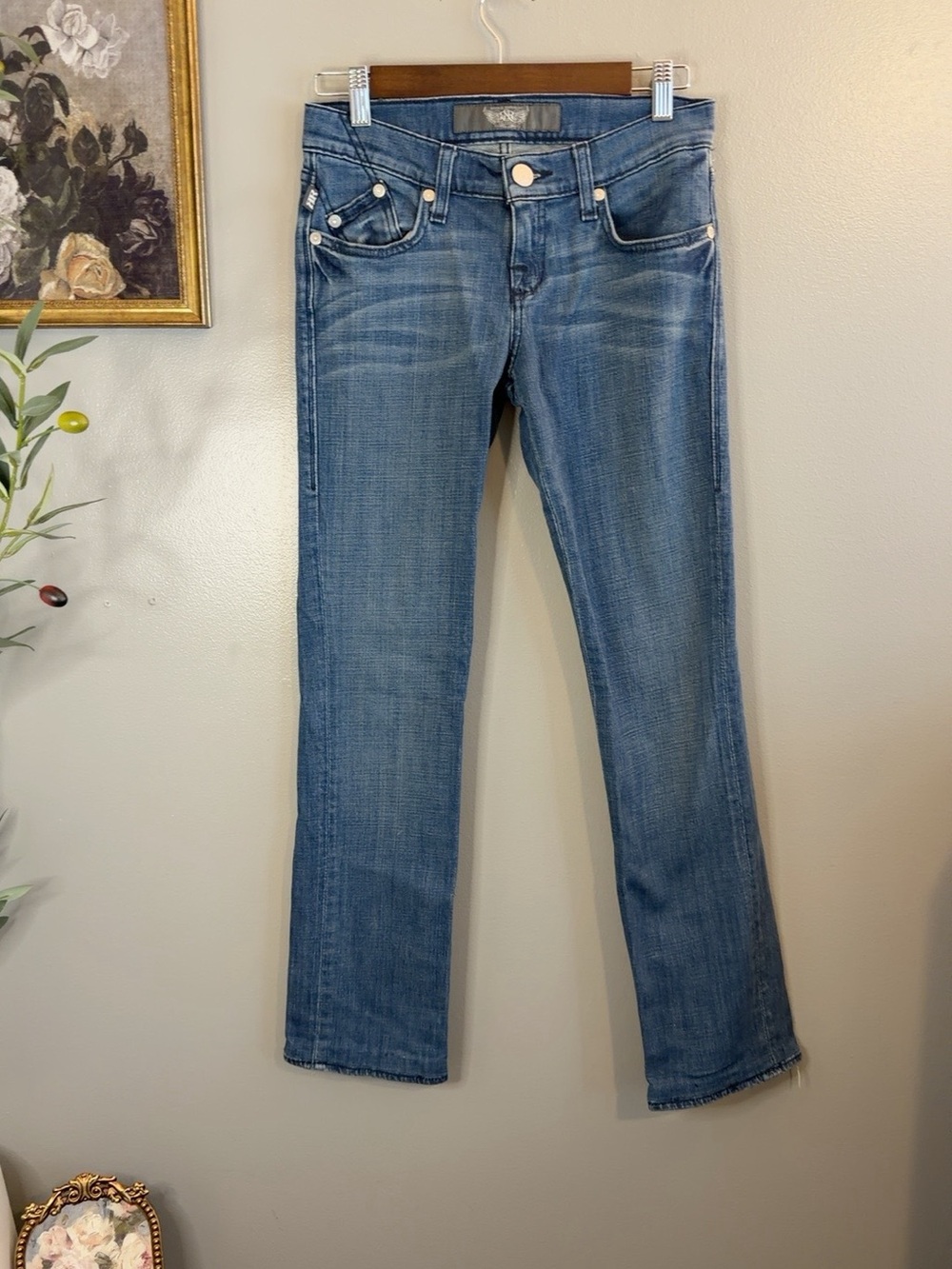 Rock & Republic Stella Jeans 26 Embellished Bootcut Y2K - Picture 3 of 8